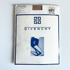 NEW Givenchy Womens Vintage Body Smoothers Hip and Tummy Controle Pantyhose Nude